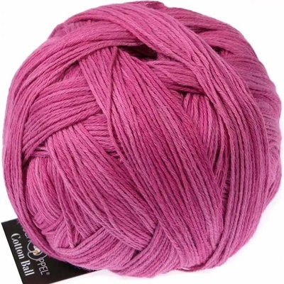 Schoppel Wolle Cotton ball 2555 Fuchsia Shadow