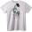 NOONEBRAND Тениска Тичам с кучето си - XL, White
