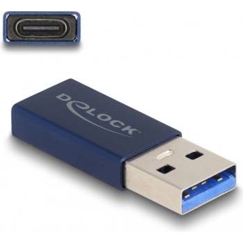 Delock USB 10 Gbps адаптер A-тип USB мъжки - USB Type-C активен женски син