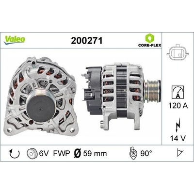 generátor VALEO 200271