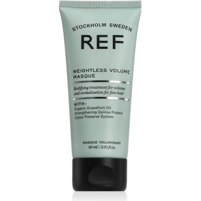 Ref Stockholm Weightless Volume Masque маска за обем за фини коси 60 ml унисекс