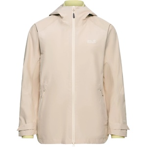 Jack Wolfskin Дамско 3-в-1 яке Jack Wolfskin Women's Litestride 3in1 Jacket 3-in-1 jacket - Oyster - размер XS (104-6492-0211)