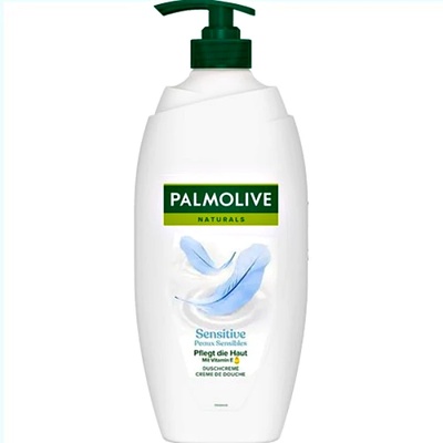 Palmolive душ гел Sensitive за чувствителна кожа 750 мл с помпа