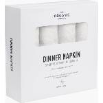 The Organic Company Салфетки Dinner 35 x 40 см бели 4 бр (1134-200)