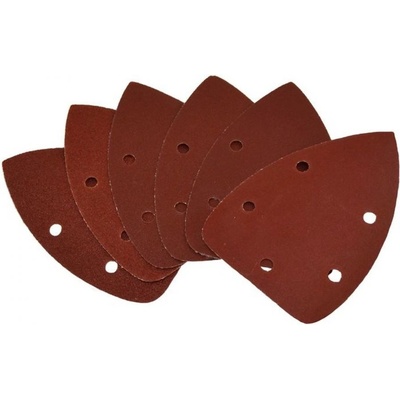 Güde 58164 Brusný papír delta 140 x 102 mm (6 ks)