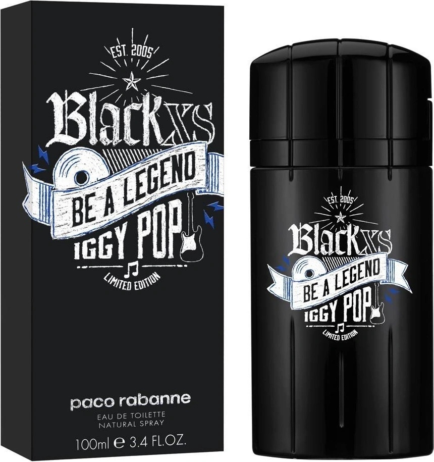 Paco Rabanne Black XS Be a Legend Iggy Pop toaletná voda pánska