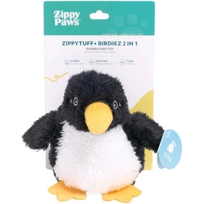 Zippy Paws plyš ZippyTuff Birdiez 2 v 1 tučňák 17 cm