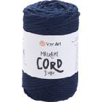 YARNART Macrame Cord 3 mm 85 m 784 Navy Blue юта (Macrame Cord 3 mm 784)
