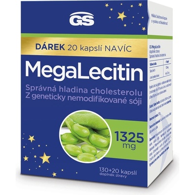 GS MegaLecitin dárek 2023 130+20 kapsúl
