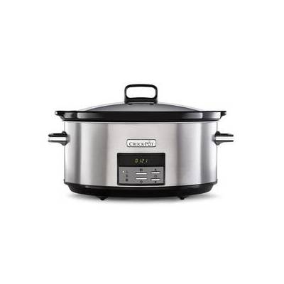 Pomalý hrniec CrockPot CSC063X čierny/nerez