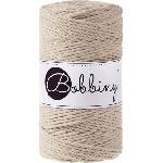 Bobbiny 3PLY Macramé Rope 3 mm 100 m Beige юта (TS-E004)
