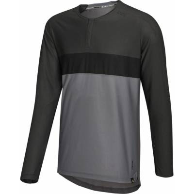 IXS LS FLOW XTG LS šedá/čierna