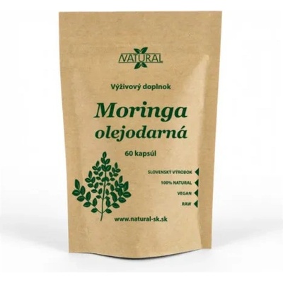 Natural Moringa olejodarná 310 mg 60 kapsúl