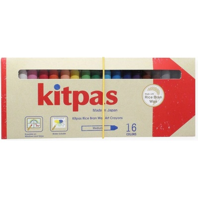 Kitpas voskové pastelky 16 ks – Sleviste.cz