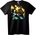 NOONEBRAND Тениска Рок Група Череп - 7XL, Black