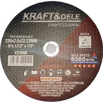 Kraft & Dele Řezný kotouč 230 x 2.0 x 22,23 mm KD1996 25 ks