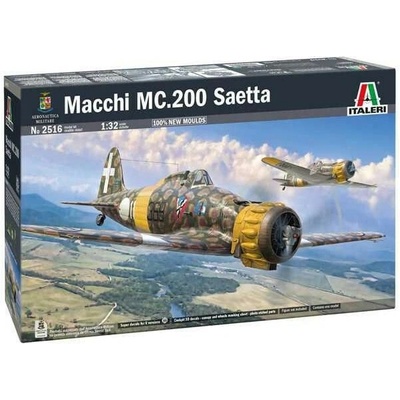 ITALERI Model Kit letadlo 2516 Macchi C.200 CF_33-2516 1:32
