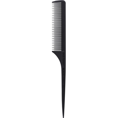 Olivia Garden Black Label Comb T1 karbónový hrebeň na vlasy karbónový hrebeň na vlasy BLCT1 23 cm