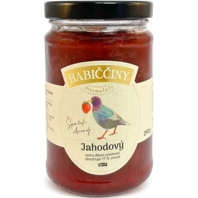 Druid Babičkine marmelády jahoda 290 g