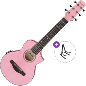 Ibanez EWP17M2E-SMO Basic SET Strawberry Milk Open Pore Гиталеле (<![CDATA[EWP17M2E-SMO-BASIC-SET]]>)