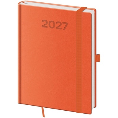 Helma Print Pop B6 denní 2027 oranžový
