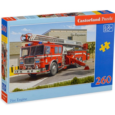 Castorland Пъзел Castorland от 260 части - Пожарна кола (B-27040-1)
