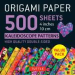 Tuttle Publishing Origami Paper 500 sheets Kaleidoscope Patterns 4" (10 cm) | Tuttle Publishing