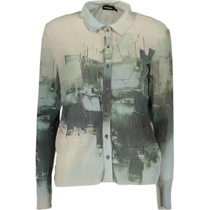 Desigual Дамска риза с дълъг ръкав desigual, Размер xs, Цвят Зелено (26swtk23_ve2052)