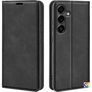 Samsung Galaxy S25 FE Retro-skin Magnetic Кожен Калъф и Протектор
