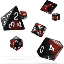 Oakie Doakie Dice RPG Set Glow in the DarkLava Kocka Set 7