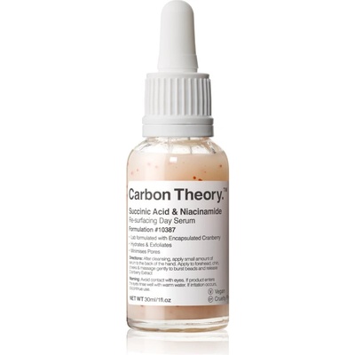 Carbon Theory Succinic Acid & Niacinamide възстановяващ серум за лице за проблемна кожа 30ml