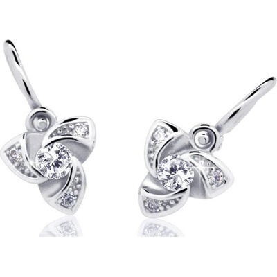 Cutie Diamonds detské náušnice z bieleho zlata s briliantmi DC2203-10-00-X-2