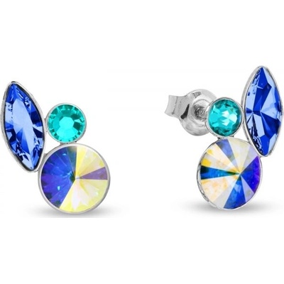 Spark modré se Swarovski Elements Artesia K2201MIX1SAAB