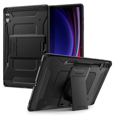 Spigen Защитен калъф за таблет Spigen, Tough Armor за Samsung Galaxy TAB S9+ PLUS 12.4 X810/ X816B, черен (ACS06835) (ACS06835)