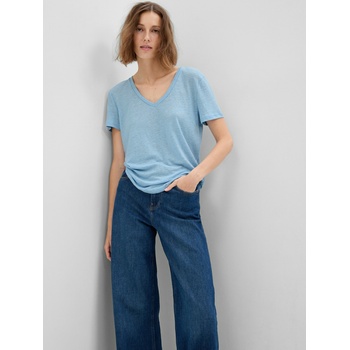 GAP Металическа ленена тениска GAP GAP | Sin | ЖЕНИ | XS