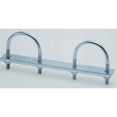 Rozpěrka pro plynoměr plochá 1" 100 mm krátká, pozink 50210001