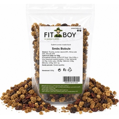 FITBOY Zmes Bobule 600 g