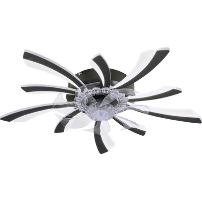 Brilagi LED осветително тяло с вентилатор, 50W, 230V, 3000-6500K, черно+DO (BG1612)