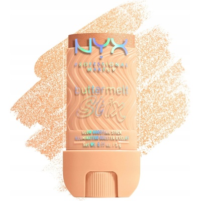 NYX Professional Makeup Buttermelt Glow Stix rozjasňující tyčinka 08 Let Me Melt 5 g