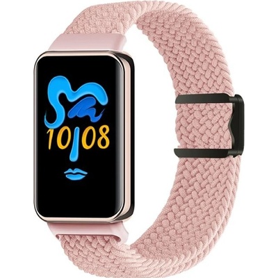 VSECHNONAMOBIL 111022 BRAIDED Nylonový řemínek pro Honor Band 10 / Honor Band 9 růžový