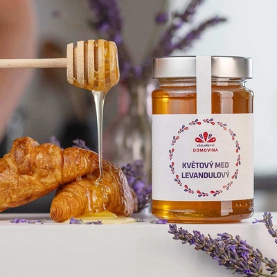 Včelařství Domovina Květový med levandulový 400 g