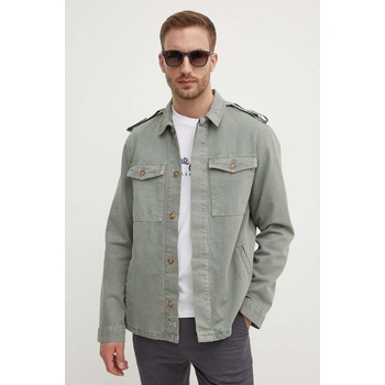 Pepe Jeans Дънково яке Pepe Jeans EATON COLOUR FIELD JACKET в зелено преходен модел PM403000 (PM403000)