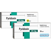 Generica Pyridoxin 20 mg 60 tablet