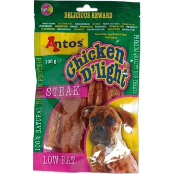 Image 1 of ANTOS Chicken D'light Steak - лакомство за куче - пилешко филе 100 гр - Нидерландия - 20183