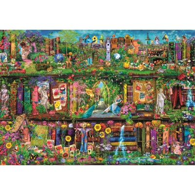 Clementoni - Puzzle Garden Shelf - 6 000 piese