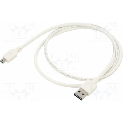 Delock 85157 USB 2.0 USB A zástrčka dvoustranná USB B mini vidlice