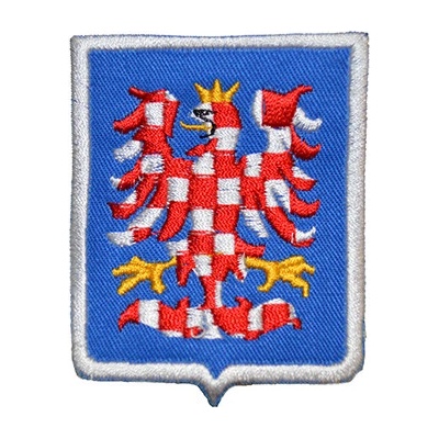 Nášivka znak Moravská orlica - farebná