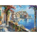 Dino - Puzzle Mediterranean town - 1 000 piese