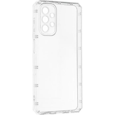 Samsung Силиконов кейс Armor Anti Shock за Samsung Galaxy A13 4G, Защита около камерите, Прозрачен (3565)