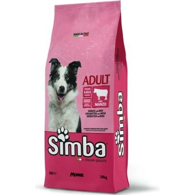 Monge Simba Adult s hovädzím mäsom 20 kg